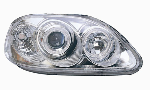 Scheinwerfer Angeleyes Chrom mit Blinker - Civic 96-99