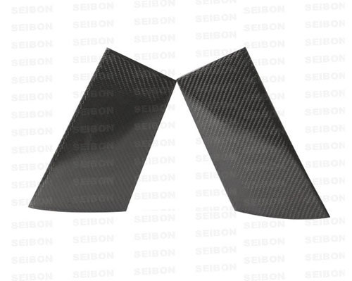 Seibon Carbon Fiber B-pillar cover - Nissan 370 Z