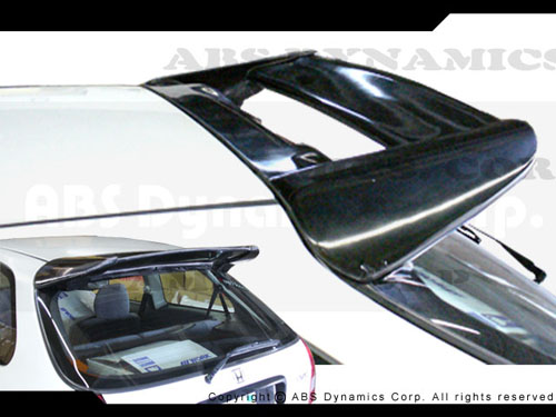 Aerodynamics GfK Mugen Spoiler - Civic 96-00 3-Trer Hatchback